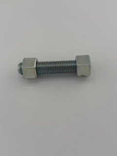 M16 X 80 Studbolt BZP Grade 8.8